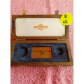 Wooden Coin Holder Box - Investgold R 1 & R2 Gold Twin Set 2001