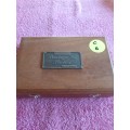 Wooden Coin Holder Box - Prestige Set - Protea