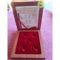 Wooden Coin Holder Box - Fifa World Cup - 2006 - The R2 Gold Coin Prestige Set