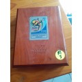 Wooden Coin Holder Box - Fifa World Cup Laduma Prestige Set