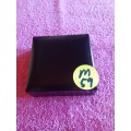Black Plastic Coin Holder Box - SA Mint Gold Protea