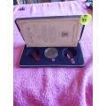 Black Coin Holder Box - Conservation Coin Collection - Tanzania