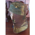 ORIGINAL RHODESIAN CAMO FLAP CAP IN USED BUT VERY GOOD CONDITION-SIZE 53