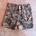 SPECIAL TASK FORCE 2ND PATTERN CAMO SHORTS-LABELLED SIZE 34-CONDITION NEVER WORN