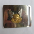 TRANSKEI DEFENCE FORCE SPECIAL FORCES STABLE BELT BUCKLE