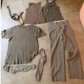 SADF MIXED LOT FOLLOWING-STEP-OUT TROUSERS SIZE 30/STEP OUT BELT/TIE PAIR OF SOCKS/VEST SIZE SMALL D
