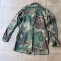 RHODESIAN CAMO JACKET SIZE LARGE-MEASURES 56 CM ARMPIT TO ARMPIT-REINFORCED ELBOWS-USED BUT GOOD CON