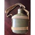RHODESIAN WATER BOTTLE IN GOOD COMPLETE CONDITION WITH HANGER