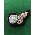 SAAF TECHNICAL ENGINEER SILVER WIRE EMBROIDERED-PADDED WING