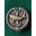 RECCE 1ST CLASS,FULL SIZE ATTACK DIVER QUALIFICATION BADGE IN ANTIQUED BRONZE-GUARANTEED ORIGINAL AN