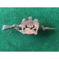 STERLING SILVER MANCHESTER .303 RIFLE BROOCH