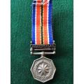 MINIATURE TSHUMELO IKATELHAO (CAMPAIGN MEDAL)