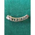 SOUTH AFRICA SHOULDER TITLE-WORN DURING WW1- 2 LUGS