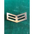 TRENCH MADE SHEET METAL,CORPORALS RANK- 2 LUGS- WW2