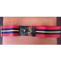 RHODESIAN ARTILLERY STABLE BELT-1960`S-1980`S- USED BUT GOOD CONDITION-EXTENDED LENGTH 108CM