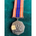 FULL SIZE PRO PATRIA MEDAL WITH SWIVEL SUSPENDER AND CUNENE CLASP