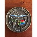 RECCE-MEDALLION FOR THE AIRBORNE AFRICA CHALLENGE 2001