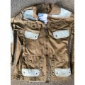 SADF BORDER WAR PERIOD PARA JUMP JACKET (SLANGVEL) SIZE LARGE-MEASURES 57CM ARMPIT TO ARMPIT-GOOD CO