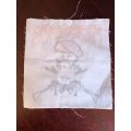 EMBROIDERED AIRBORNE PATCH-MEASURES 21X21 CM