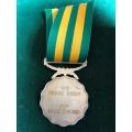 FULL SIZE GOOD SERVICE MEDAL NUMBERED 1534 ON RIM-GOLD-1975- 30 YEARS
