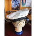 SA NAVY PEAKED CAP FOR OTHER RANKS- INSIDE RING MEASURES 55 CM