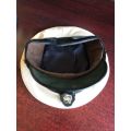 SA NAVY PEAKED CAP FOR OTHER RANKS- INSIDE RING MEASURES 55 CM