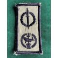SPECIAL FORCES,COMBINED OPERATOR QUALIFICATION WITH ATTACK DIVER BREAST BADGE -BLACK EMBROIDERED ON