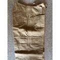 SADF BORDER WAR PERIOD NUTRIA TROUSERS -SIZE 30 WITH PIPE LENGTH OF 64 CM- CONDITION-USED,VERY GOOD