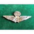 CISKEI POLICE-CHROMED AND ENAMEL,PARACHUTE WING- 2 PINS