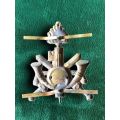 ITALIAN OFFICERS CAP BADGE OF THE ASSAULT BATTALIONS OF THE COLONIAL MILITIA