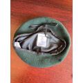 INFANTRY BERET-INSIDE RING -MEASURES 55 CM-DATED 2017-VERY GOOD CONDITION