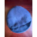 SADF BERET DATED 1985/86-SIZE 62-DARK BLUE- VERY GOOD CONDITION