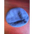 SA ARMY BERET-DATED 2014-SIZE 55-DARK BLUE-GOOD CONDITION
