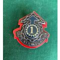 1 MAINTENANCE UNIT CAP BADGE-APPROVED IN 1986-2X SCREW LUGS