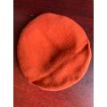 SA ORANGE PROVOST CORPS BERET-DATED 1996- SIZE 57