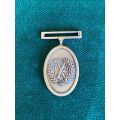 MINIATURE APLA 10 YEAR SERVICE MEDAL IN BRONZE- NO RIBBON
