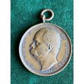 ITALIAN WW2 BRONZE,SHOOTING COMPETITION MEDAL AWARDED BY THE ITALIAN ARMY-DIAMETER 30 MM