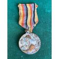 ITALIAN COLONIAL MERIT MEDAL-ALSO KNOWN AS THE PICCONE MEDAL-AWARDED TO ITALIANS WHO SERVED IN ITALI