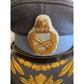SAAF GENERALS PEAKED CAP IN ALMOST MINT CONDTION-SIZE 57