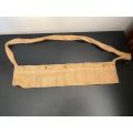 COTTON (DISPOSABLE BANDOLIER) FOR .303 AMMONUTION ,LOADED IN STRIPPER CLIPS-ALSO USED IN RHODESIA BY