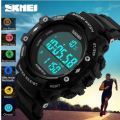 SKMEI 3D Waterproof PEDOMETER, Fitness & Sport Watch - Alarm, Auto Date, Chronograph etc - 2 Colours
