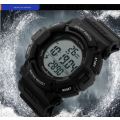 SKMEI 3D Waterproof PEDOMETER, Fitness & Sport Watch - Alarm, Auto Date, Chronograph etc - 2 Colours