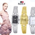 Super Elegant Ladies Dress Bracelet Wrist Watch, Exquisite High Finishing, Special Pattern Strap