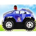 Battery Operated Flip Over Police 4 x 4 Toy Truck - Excellent Toy for Child with Hours of Fun