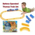 Battery Operated THOMAS Train Set - Hours of Fun, Play & Learn - 3 Cars & 8 Tracks