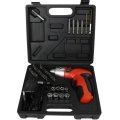 45 Piece Rechargeable Electric Drill & Screwdriver Set in Carry Case