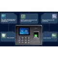 2.8" Bio-metric Fingerprint & Code Time Attendance System, Colour Display & Complete Software