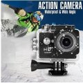 Full HD Action Sport DVR & Camera - Waterproof, LCD Screen, Side Helmet Mount, Waterproof Casing..