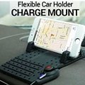 Super Flexible Car Charge Mount Holder - Charge Port, Micro USB 2 in 1 Connector