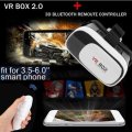 VR Box 2, 3D Virtual Reality Glasses With Head Mount & 3D Bluetooth Remote Controller